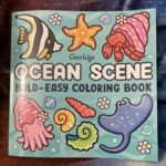 Ocean Scene: Coloring Book for Adults and Kids, Bold and Easy Designs for Relaxation with Sea Life