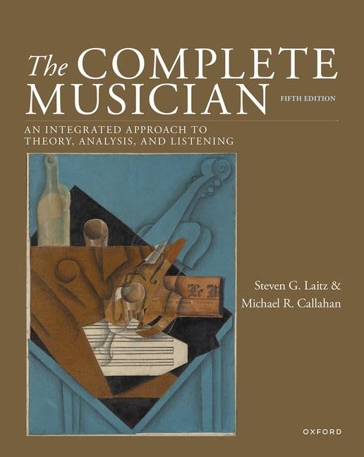 9780190924508.jpg The Complete Musician 5th Edition An Integrated Approach to Theory, Analysis, and Listening - Image 1