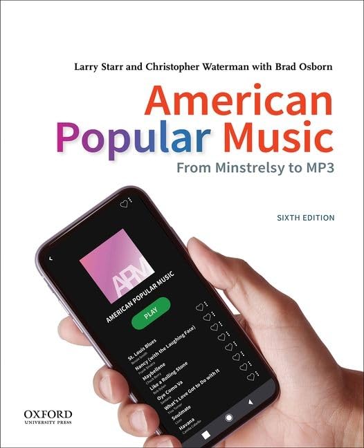 9780197543313.jpg American Popular Music 6th Edition From Minstrelsy to MP3 - Image 1