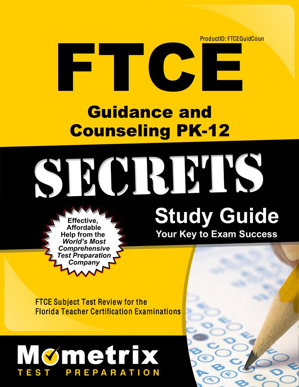 9781516707058.jpg FTCE Guidance and Counseling PK-12 Secrets Study Guide 1st Edition - Image 1