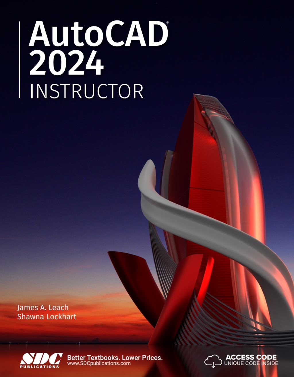 9781630567675.jpg AutoCAD 2024 Instructor: A Student Guide for In-Depth Coverage of AutoCAD's Commands and Features 10th Edition - Image 1