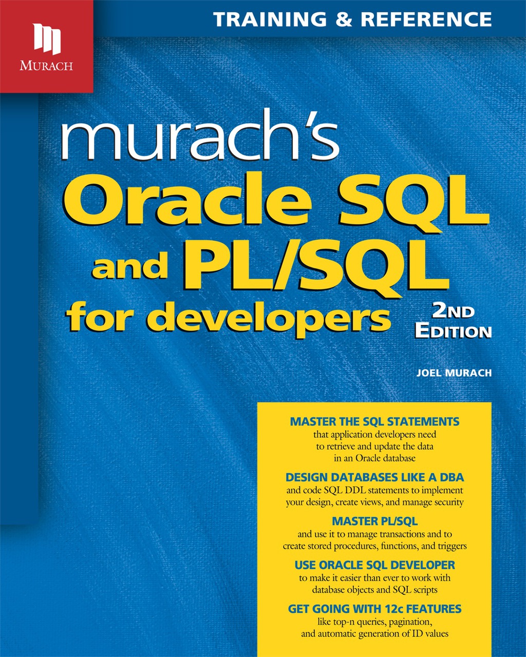 9781943872190.jpg Murach's Oracle SQL and PL/SQL for Developers 2nd Edition - Image 1