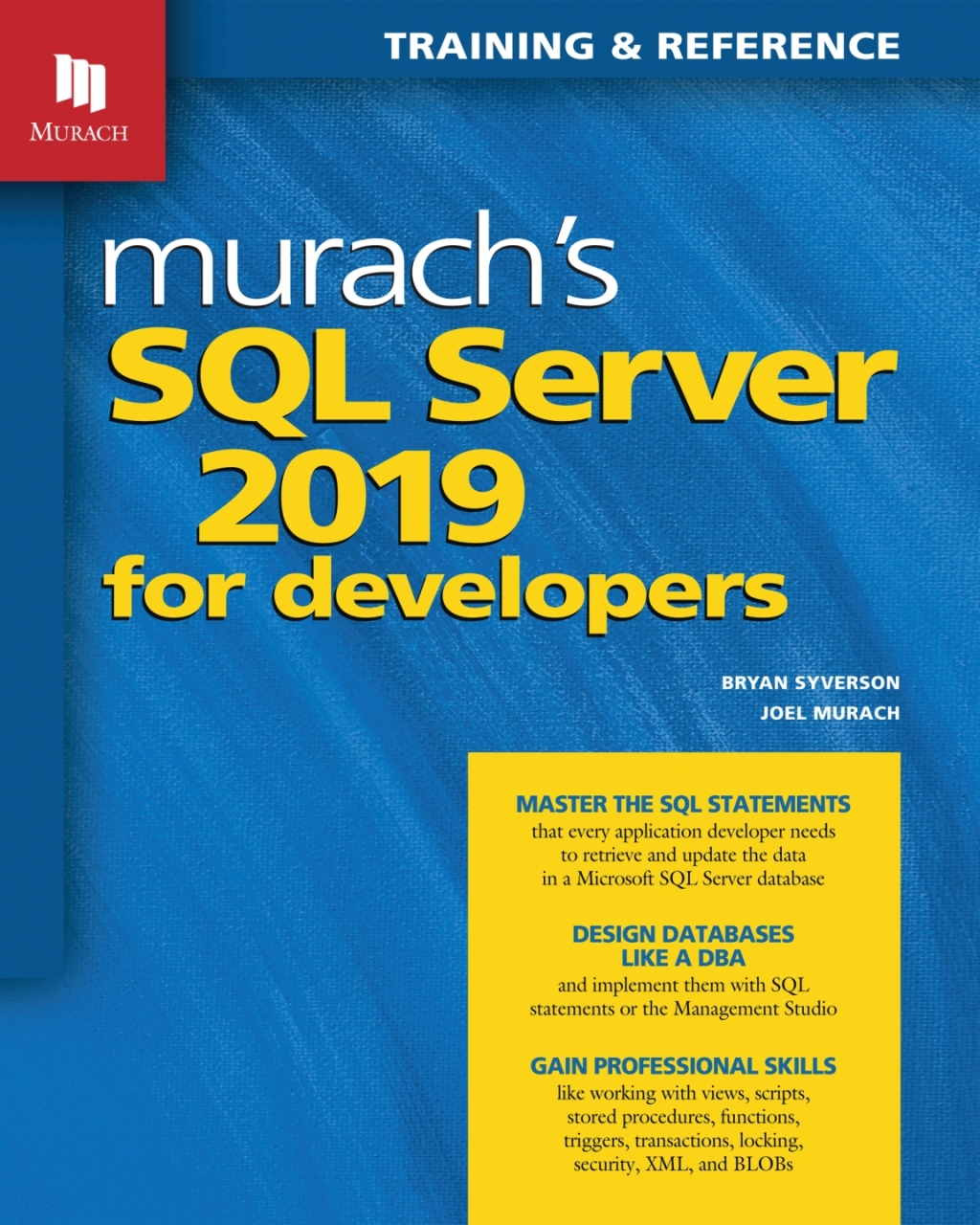 9781943872589.jpg Murach's SQL Server 2019 for Developers 1st edition - Image 1