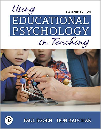 Version 1.0.0 Using Educational Psychology in Teaching 11th Edition - Image 1