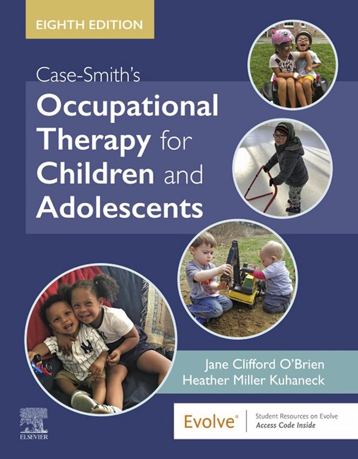 e769ab88516f4b4f75409d820d83180ccd62b802db462bfed889edff519d8194.jpg Case-Smith's Occupational Therapy for Children and Adolescents 8th Edition - Image 1